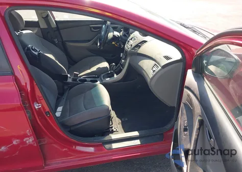 2015 Hyundai Elantra Se from USA, damaged, VIN KMHDH4AE7FU449748